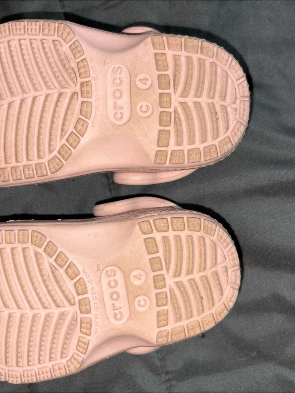 CROCS Kids Classic Clog in Light Pink